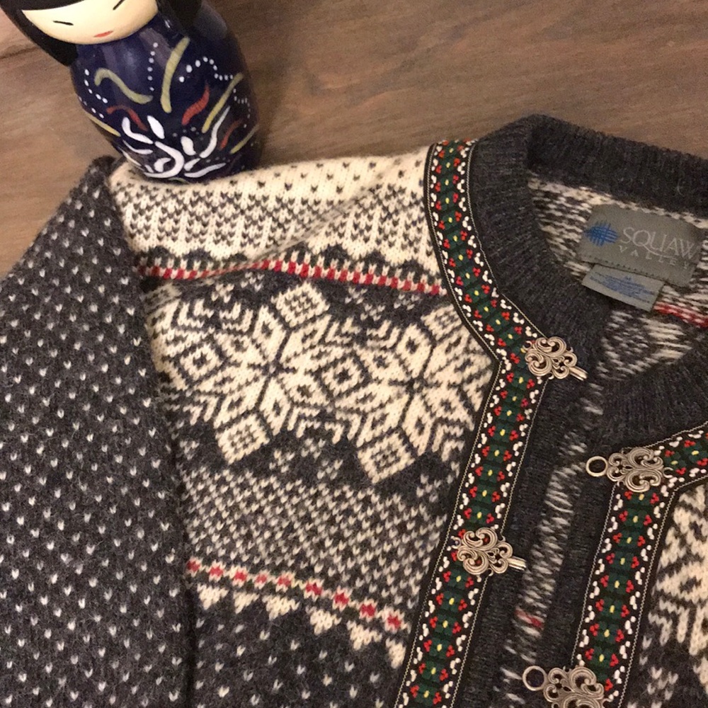 100% Wool Cardigan